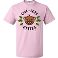 thumbnail image 3 of Inktastic Live Love Otters T-Shirt, 3 of 5