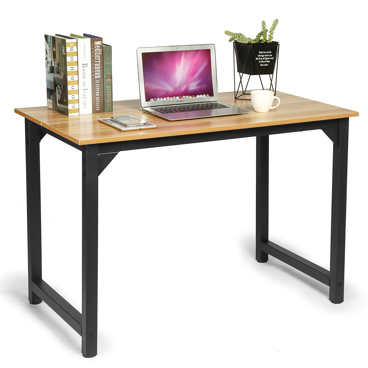 43x24x29 Inch Modern Simple Design Work Table Desk Wood Computer Desk