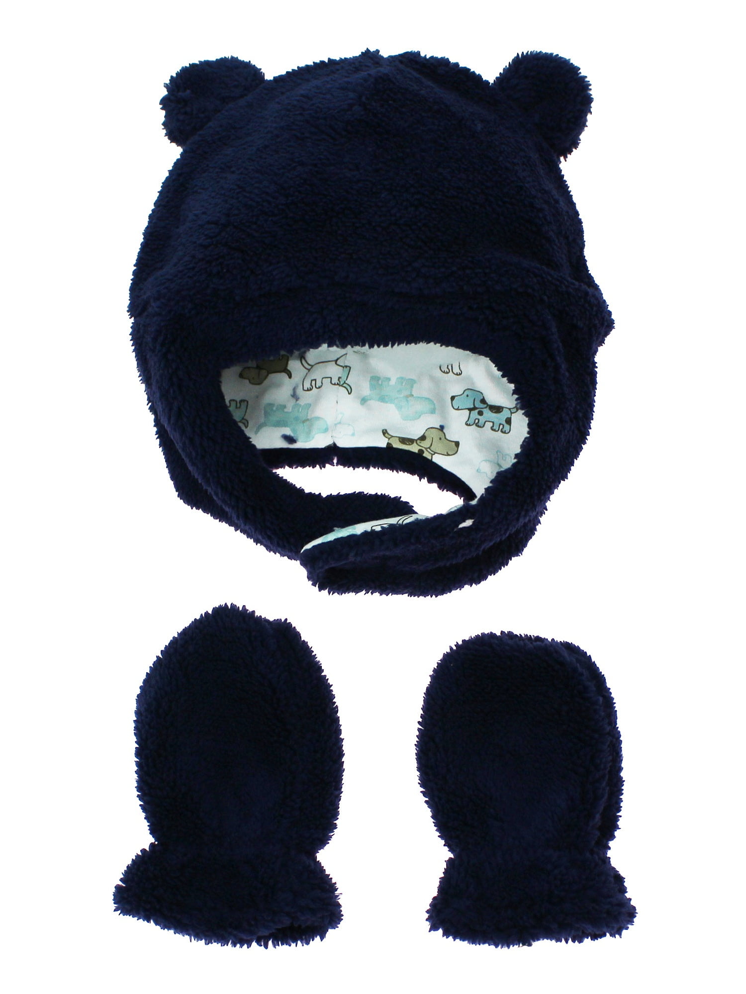 baby winter hat with chin strap