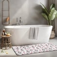 thumbnail image 2 of White Cow Strawberry Heart Pattern Kitchen Rug Mat,Kitchen Runner Rugs Non Skid Washable,Decorative Kitchen Floor Mats for Kitchen,Sink,Laundry,17"x47.2", 2 of 7