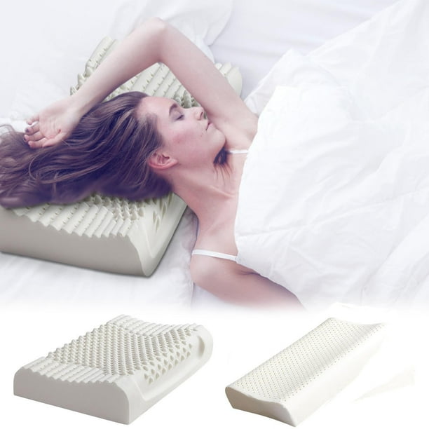 Almohada Cervical de Espuma con Memoria Ganfancp Alivio Del Dolor de Cuello Espalda Hombro