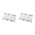 thumbnail image 4 of braveheart Style Striped PVC Table Mat Placemats Coaster Rectangle Insulation Anti-Skid Waterproof Dining Tables Decors Mats White Rectangle/30*45cm 2Set, 4 of 6