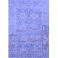 thumbnail image 1 of Ahgly Company Indoor Rectangle Abstract Blue Modern Area Rugs, 8' x 10', 1 of 4