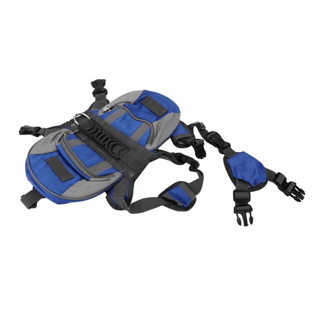 Dog Backpack, Waterproof Reflective Strip Adjustable Dog Saddle Bag For Large Dogs For Medium Dogs For Small Dogs S,M,L