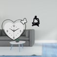 thumbnail image 2 of Reloj De Pared Acrílico Creativo Y Estatua De Pensador Abstracto Para Sala De Estudio, Cafetería, Oficina, Mesa, Sala De Estar, Estantería, Decoración., 2 of 8