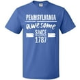 thumbnail image 3 of Inktastic Pennsylvania Awesome Since 1787 T-Shirt, 3 of 5