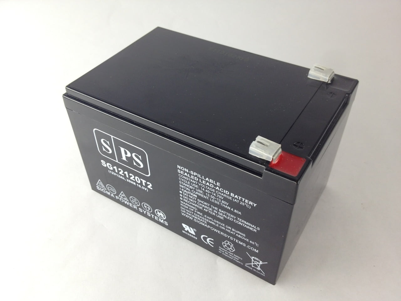 SPS Brand 12V 12Ah Replacement Battery for Pride Go Chair SLA Sealed (1