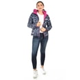 thumbnail image 4 of Chamarra doble vista con capucha Roman Fashion /Juvenil, 7235 (Rosa) fucsia M, 4 of 5