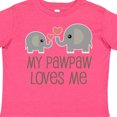 thumbnail image 4 of Inktastic My Pawpaw Loves Me Grandchild Boys or Girls Toddler T-Shirt, 4 of 5