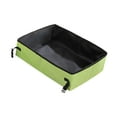 thumbnail image 4 of Cuenco para arena para gatos, tela Oxford, impermeable, bandeja para arena para gatos, para coche, avión, furgoneta Verde S, 4 of 8