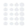 thumbnail image 1 of 100pcs Ear Clip Accessories Ear Clip Antalgic Pad Ear Clips Skid Resistance Pad (Style 2), 1 of 8