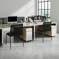 thumbnail image 2 of Costway Office Guest Chair Set of 2 with Breathable Mesh Back Padded Seat for Waiting Room, 2 of 7