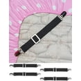thumbnail image 1 of Clip de cama ajustable - negro dos extremos Xemadio WMZL-111-1, 1 of 8