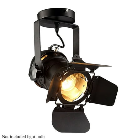 

GETHOME Easy Install Bar Led 4 Blade Industrial Style Home Vintage Adjustable Wall Lamp