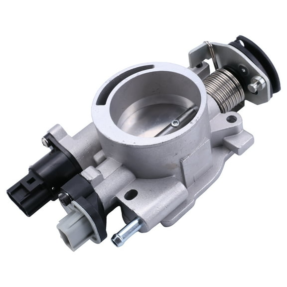 Zcargel Aluminum Throttle Body Assembly, 4-Pin Electronic Sensor, Replace OE 53013-163AD, for Jeep Grand Cherokee 4.7L V8 2001-2004 & for Dodge Dakota/Ram 1500 2001-2002