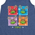 thumbnail image 3 of Teenage Muntant Ninja Turtle -  Reindeer Turtles - Toddler and Youth Girls A-line Dress, 3 of 5