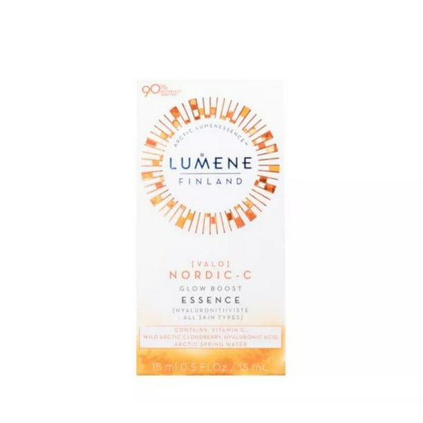 Lumene Nordic-C Vitamin C Glow Boost Hyaluronic Acid with Pure Arctic Spring Water, 0.5 Ounce - Walmart.com