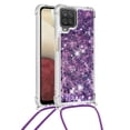 thumbnail image 3 of Funda FOXDOCK para Samsung Galaxy A12 con Cuerda Ajustable, Brillo Líquido, Protección Antigolpes y Lente – Ideal para Regalo, 3 of 6