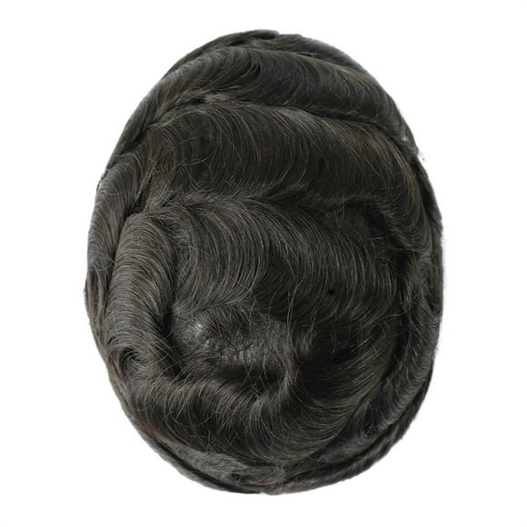 Wigs Human Hair Toupee For Men Hair Replacement System Mono Lace Mens Toupee Real Human Hair Piece Natural Hairline Hairpiece For Men Monofilament Wigs 8"x10" Beauty Clearance