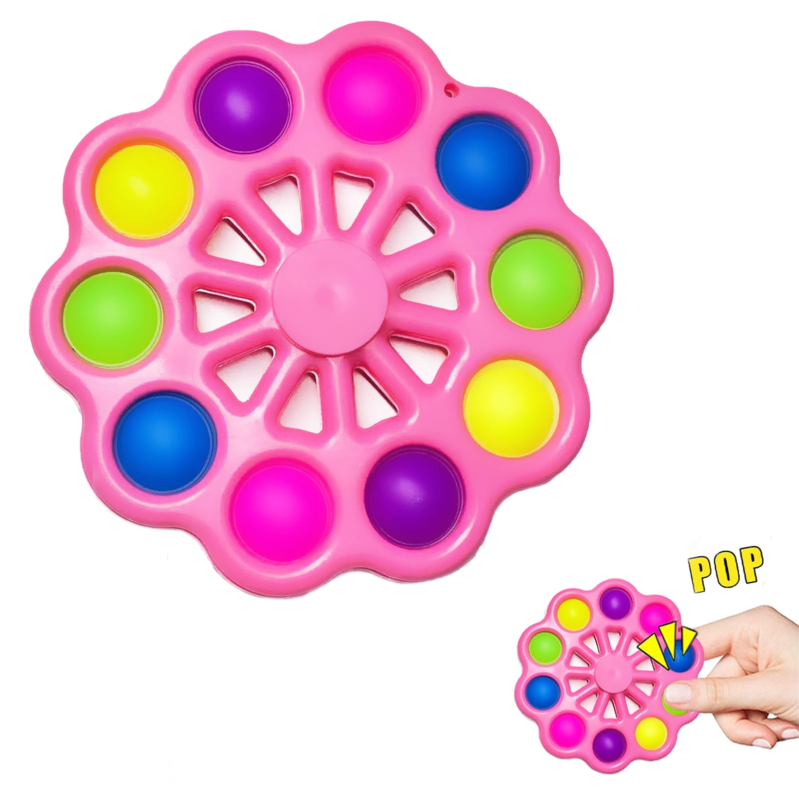 50 Piece Fidget Toys Sensory Pack Bulk Fidgets Pop Its Dimples Party Favors  NEW