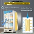 thumbnail image 4 of KFFKFF Commercial Refrigerator – 78.7 inches, 44.1 Lbs, Black (290 Pack), 4 of 9
