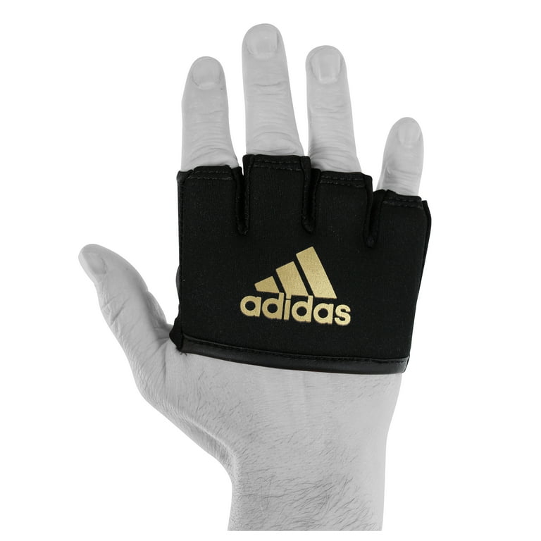 Knuckle Women, Black Sleeve,Wrap, Boxing & Protection Men Adidas Inner Small for Gold, Medium