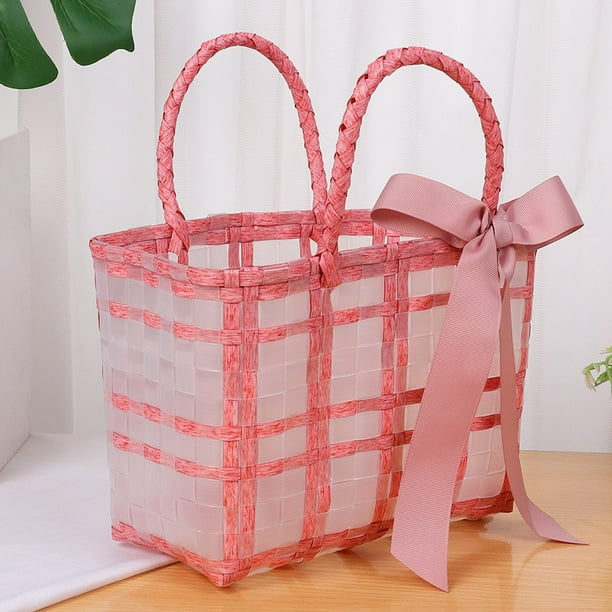 Plastic beach bags and totes sale
