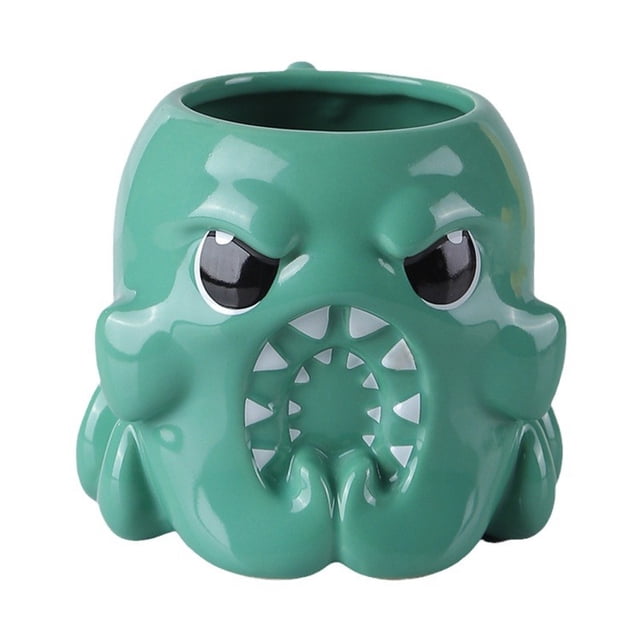Taza Cute Cthulhu Octopus 3D Monster Ceramic 625 ml