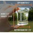 thumbnail image 4 of 2pk Etched Monogram 2.5oz Shot Glasses (Letter L) A-Z Personalized shot glass, Custom shot glasses, Set of two Shot Glasses, Initial Birthday Gift shot glass Cute, 4 of 6