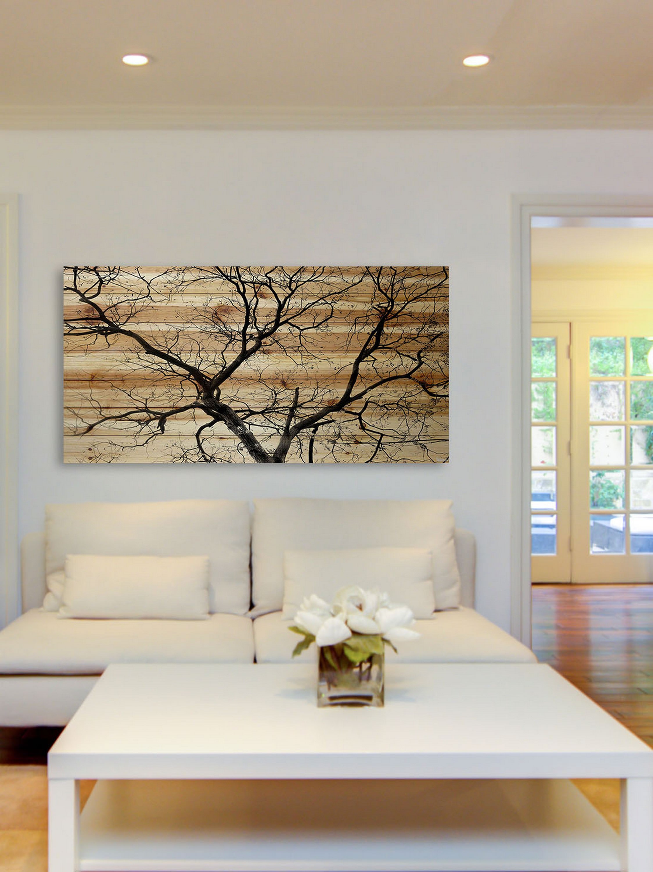 Parvez Taj Branching Out Pinewood Wall Art
