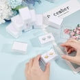 thumbnail image 3 of 10 Pack Gemstone Display Box White Diamond Display Case Acrylic Jewelry Storage Box with Clear Lids for DIY Gems Coins Diamond Gift Packing 2.2x1.5x1.1, 3 of 9