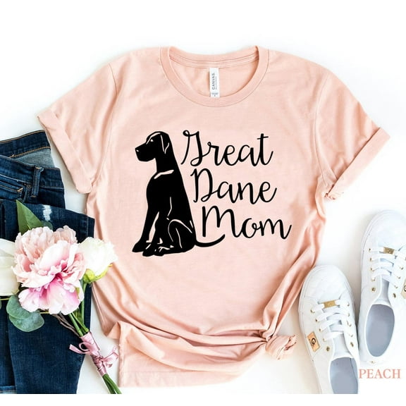 Great Dane Mom Shirt, Great Dane Life, Dane Owner T-shirt, Great Dane Gift, Great Dane Mom Shirt, Great Dane Lover Tee, Cute Dog Mom Gift