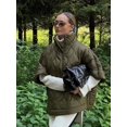 thumbnail image 2 of Nlzgmsj TRAF-Chaqueta de gran tamaño con cremallera para mujer, Abrigo acolchado liso, Poncho, ropa de otoño, 2 of 5