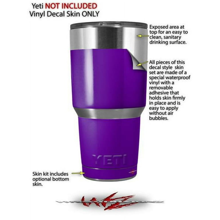 Skin Decal Wrap for Yeti Tumbler Rambler 30 oz Solids Collection