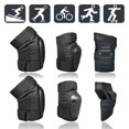 thumbnail image 4 of Soidarity 6 uds., rodilleras para niños y adultos, coderas, muñequeras, conjunto de equipo de protección para patinaje, patinaje, patineta, ciclismo Patinetes eléctricos No.1 Soidarity OD016936-01, 4 of 6
