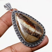 Septarian Loose Gemstone Handmade Fashion Ethnic Pendant Jewelry 2.7" SA 9724