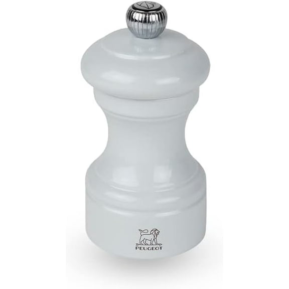 Peugeot Bistro Pepper Mill Pearl Grey 10cm-4in