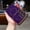Darkpurple, variant on For Samsung Galaxy A15 5G Case for Women Girls [Compatible with MagSafe] Cute Curly Wave Shape, Magnetic Love Heart Pattern with Camera Lens Cover Luxury Plating Shockproof Phone Case, Rose