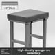 thumbnail image 2 of 2pcs Student Cushion Chair Cushion Square Stool Thickened Sedentary Stool Butt Pad., 2 of 5