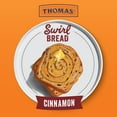 thumbnail image 4 of Thomas' Cinnamon Swirl Bread, 16 oz, Cinnamon Bread, Bag, 4 of 9