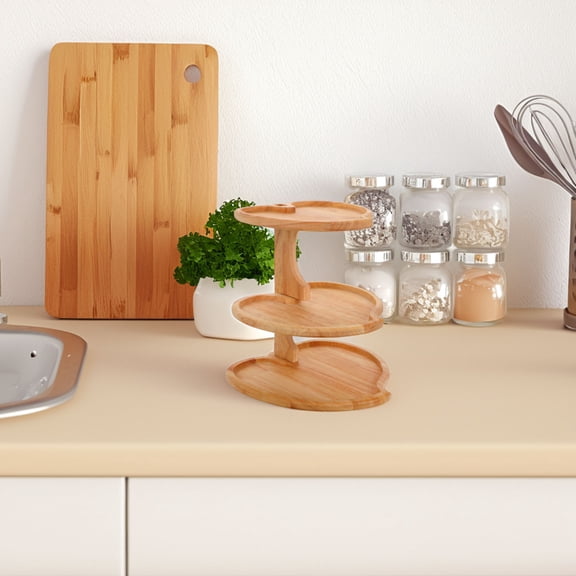 IDEANATEGRATE 1Pcs Serving Trays And Platters Heart Shaped Khaki Wood For Catering Supplies