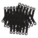 thumbnail image 1 of 30 almohadillas antideslizantes Hugo para colgar ropa negro, 1 of 9