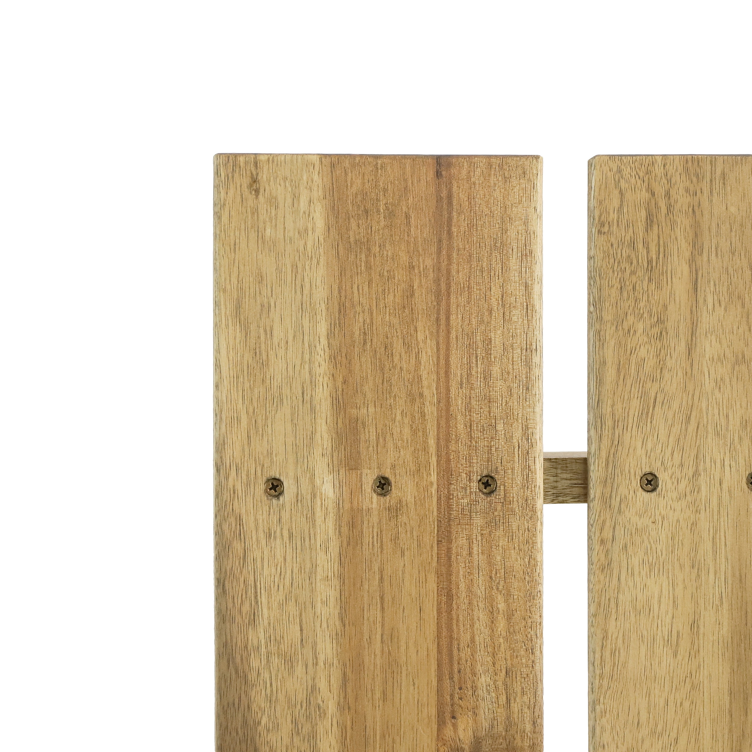 Eliphaz Acacia Wood Outdoor Foldable Adirondack Chairs, Set of 2, Natural