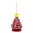 thumbnail image 1 of Mr. Christmas 5" Nostalgic Ceramic Lit Tree Ornament, Red, 1 of 3