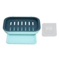thumbnail image 2 of Soap Case Holder Portable Perforation Hanging Soap Holder with Tray for Traveling Bathroom, 2 of 5