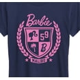 thumbnail image 3 of Barbie - Barbie Varsity Malibu Seal - Women'S Short Sleeve Graphic T-Shirt, 3 of 5