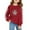 Red, variant on Tiijoy Sweatshirt for Girls Football Sequins Print Casual Sports Pullover Top, Sizes 3-4