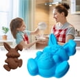 thumbnail image 3 of Kearding Conejito Cake Pan Antiadherente Conejo Molde de silicona DIY Molde para hornear para la decoración de pasteles de fiesta de Pascua Herramientas y accesorios para hornear, 3 of 6