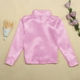 thumbnail image 3 of Kiijoy Big Girls Sparkly Sequins Shirt Dance Long Sleeve Button Down Shirt, Sizes 9-10, 3 of 6