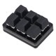 thumbnail image 1 of Teclado Mecánico Macro Con Una Mano, Teclado Multifuncional De 4 Teclas NKRO Tipo C Con Cable USB De 6 Teclas Fácil Configuración Para El Trabajo, 1 of 7